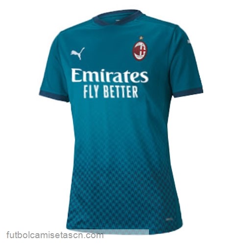 Camiseta AC Milan 3ª Mujer 2020/21 Azul